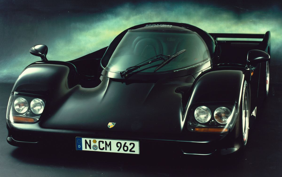 Carsupport Special, hydraulische niveauregeling voor Dauer Porsche 962 LeMans, topspeed 402 km/uur